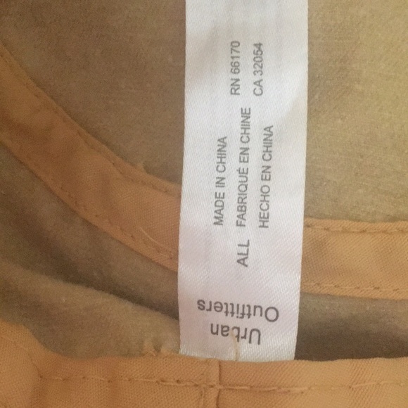 UO Gold Washed Cotton Bucket Hat - Picture 5 of 7